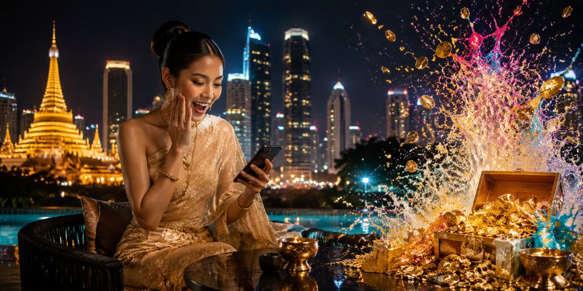 မြန်မာသင်္ကြန်ပွဲကာလတွင်ဖုန်းမှ ၂လုံး၃လုံးထီ ရှာကြည့်နေသူ