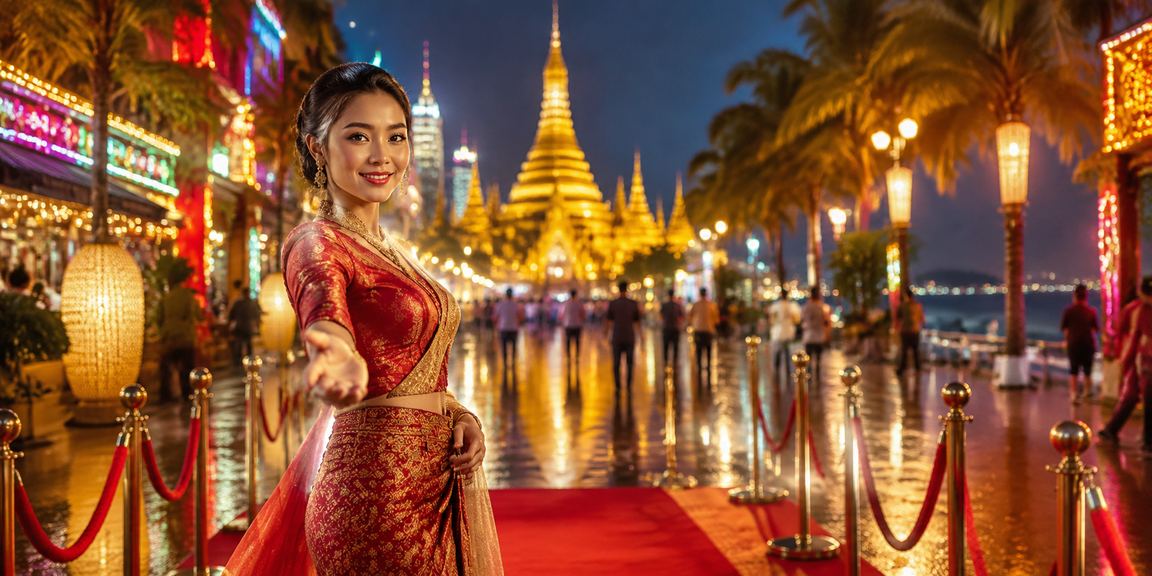 ရန်ကုန်မြို့တွင် 2D ဖဲလောင်းဆဲလာနေသော သရဖူများ